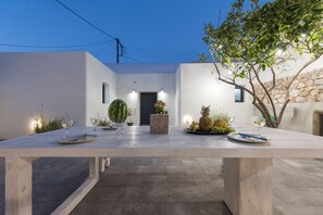 Traditional Villa, 1 Bedroom | Terrace/patio - Aurum Eco Villa (Santorini)