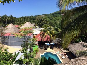 Aerial view - Hotel Tunco Lodge - Hostel (Tamanique)