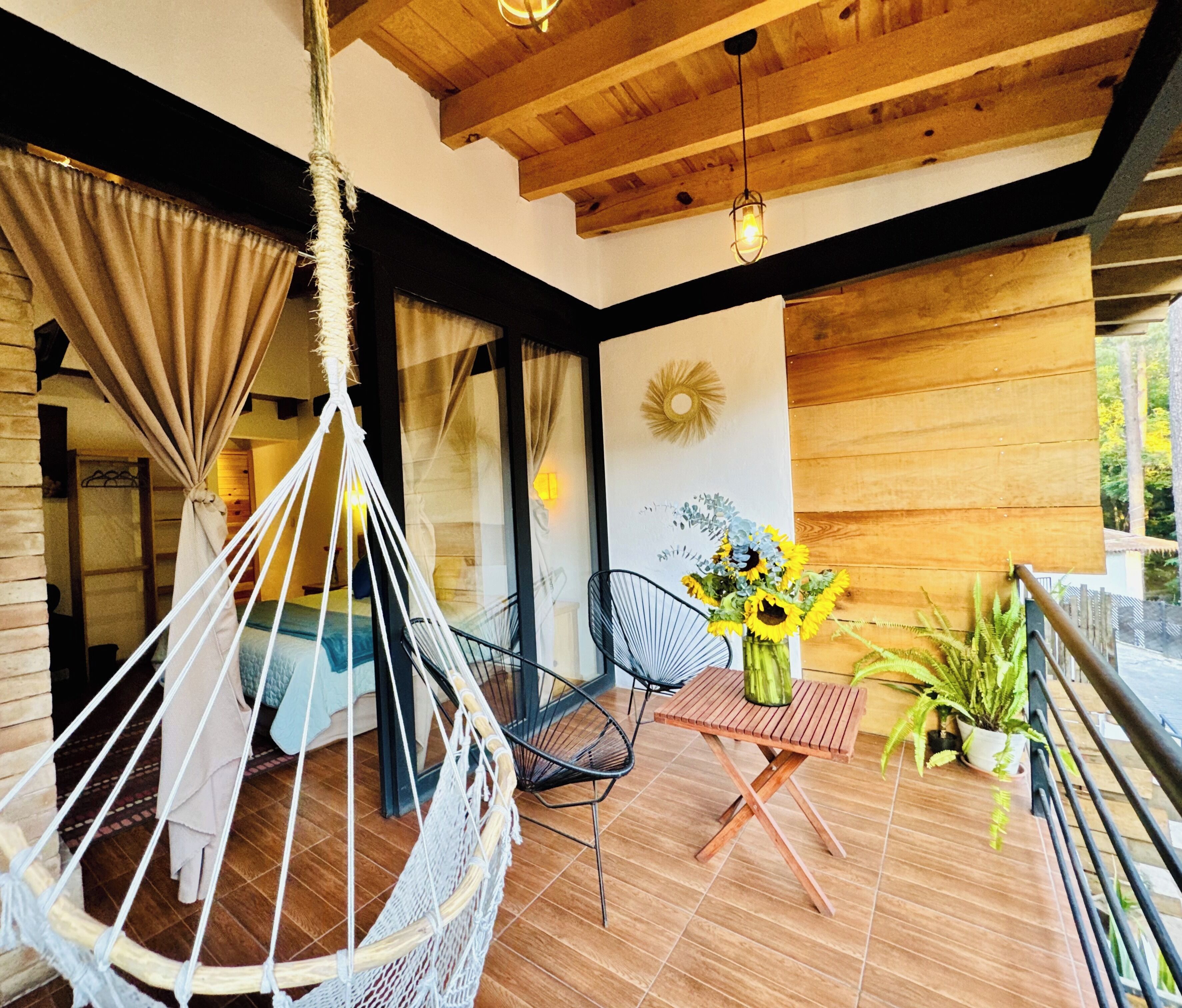 Habitación superior | Terraza o patio