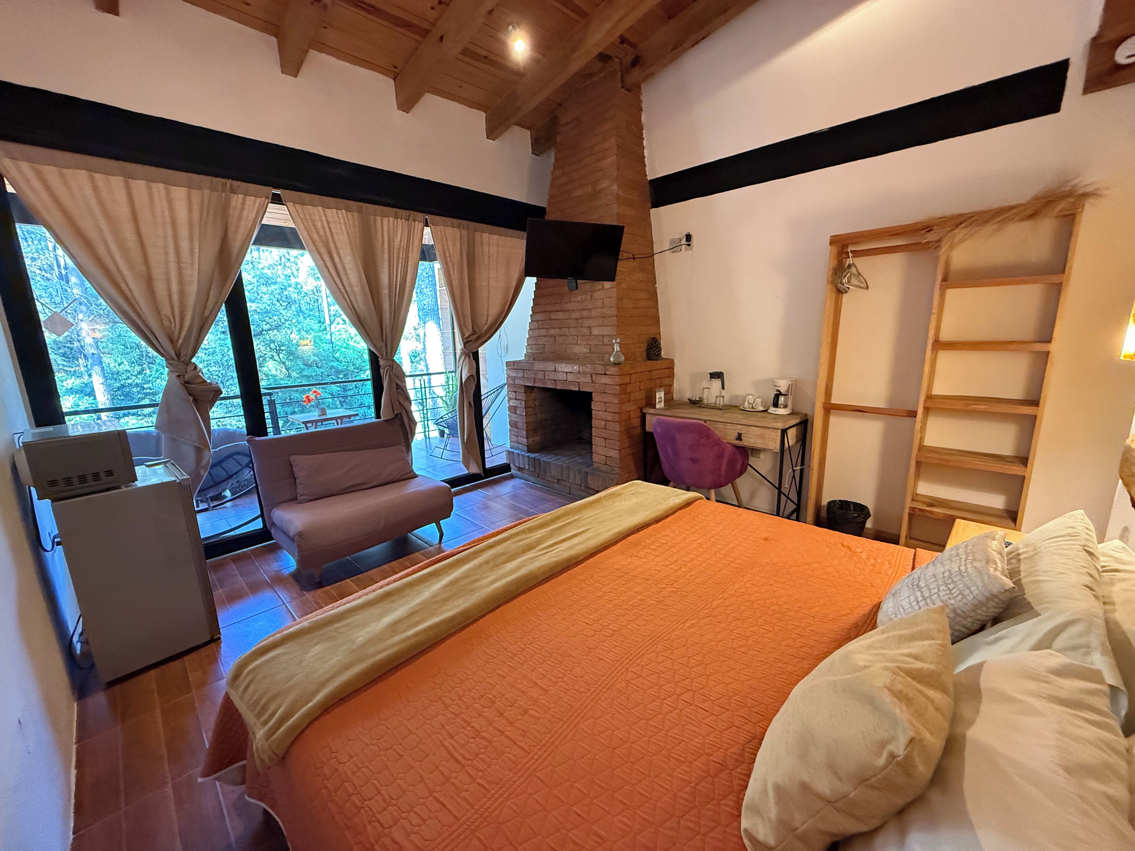 Superior Room, 1 King Bed with Sofa bed | View from room