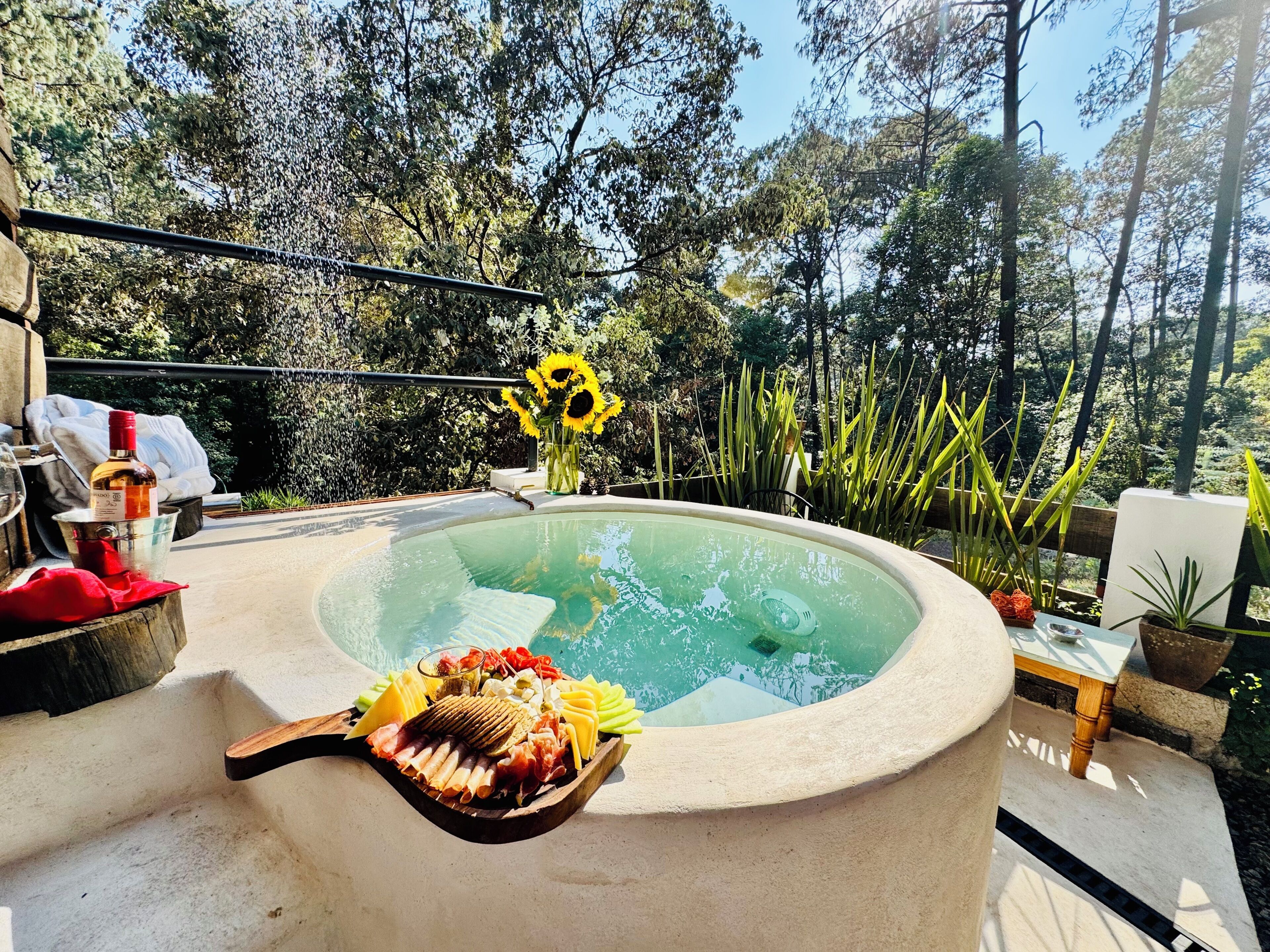Familienzimmer, Gartenblick | Eigener Whirlpool