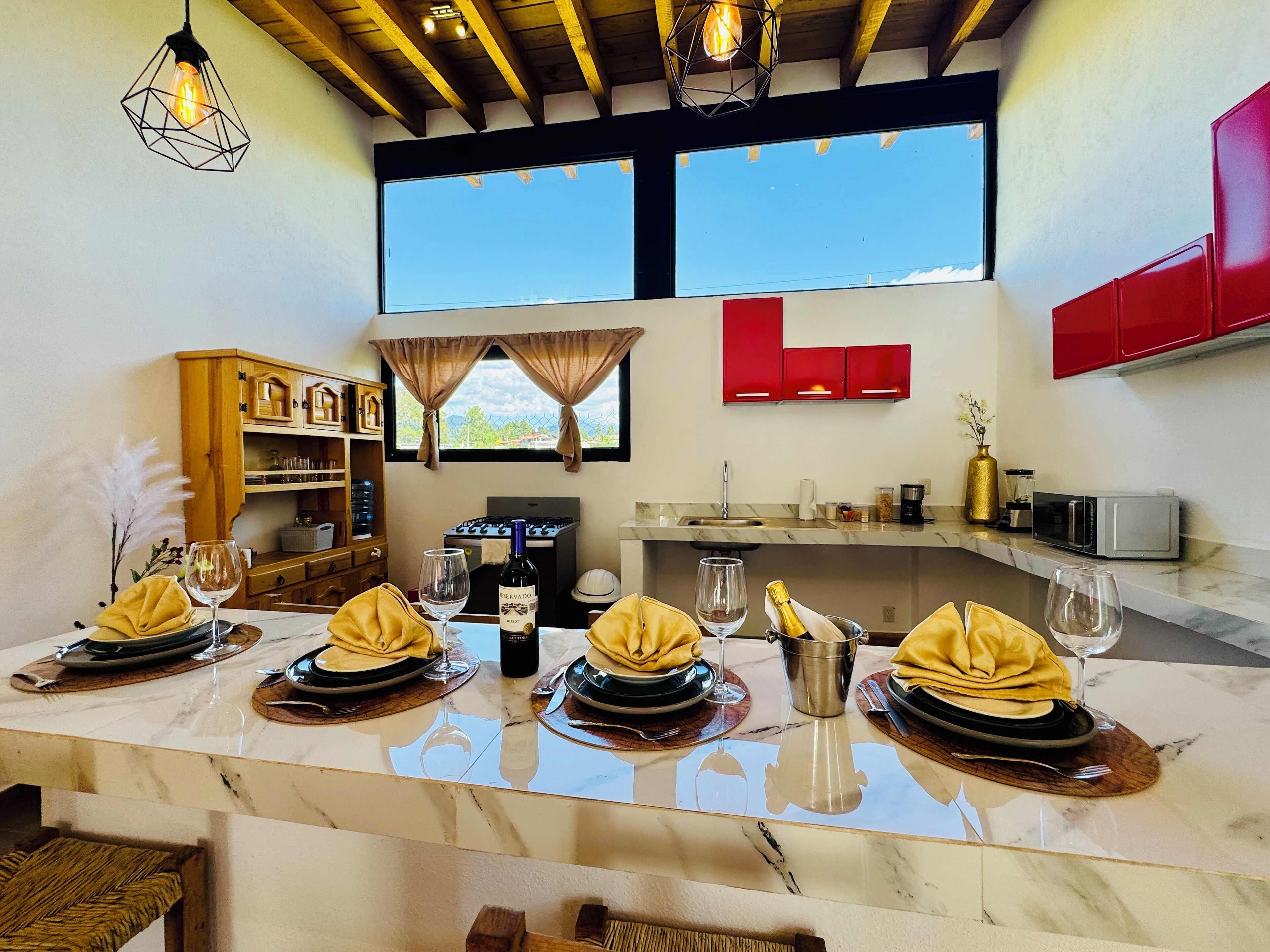 Casa Confort, 3 habitaciones | Cocina privada