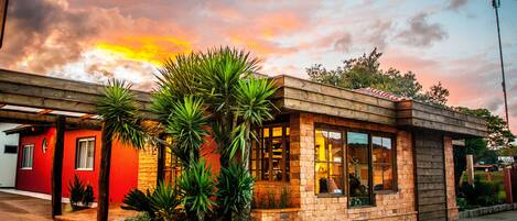 Entrée de l’hébergement