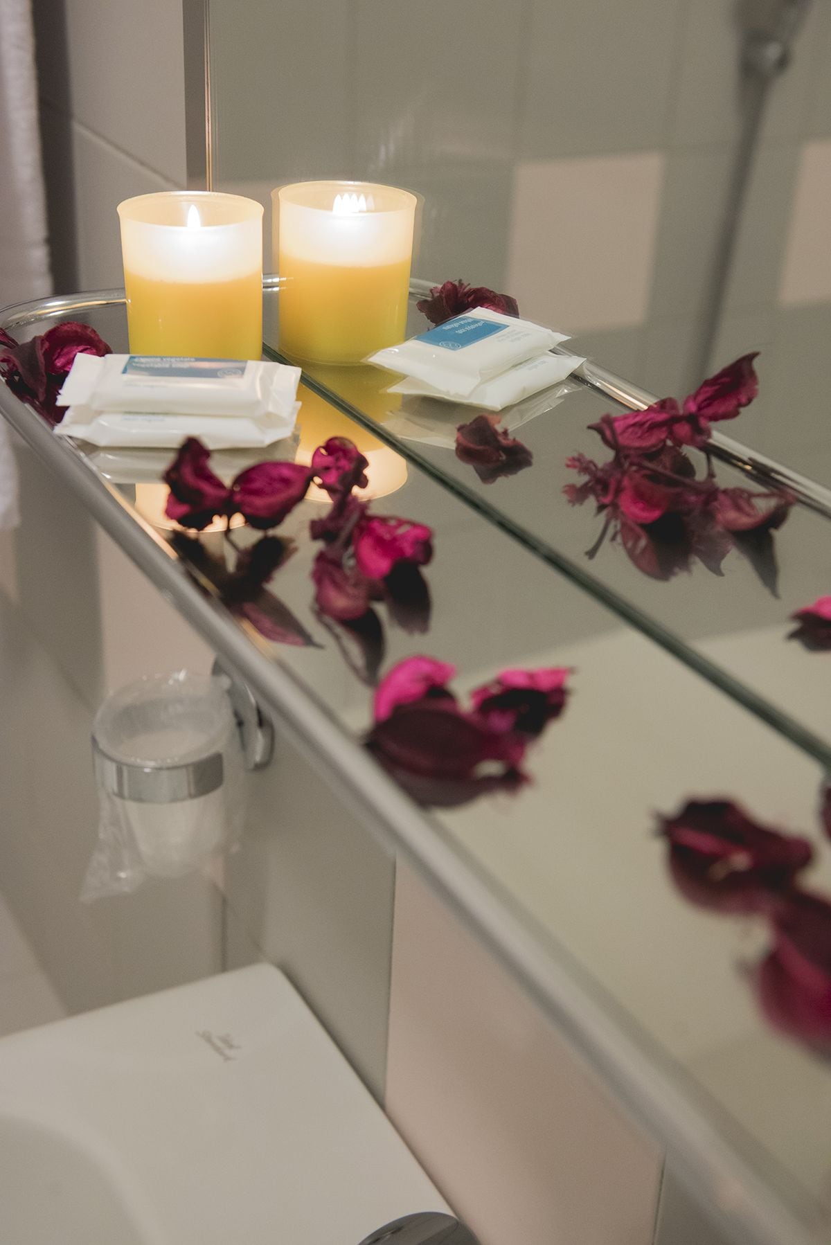 Salle de bain | Douche, articles de toilette gratuits, sèche-cheveux