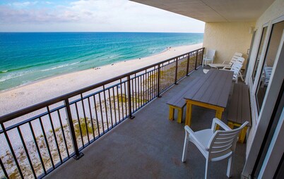 GREAT FOR FAMILIES- Huge 3/3 Gulf-Front Condo with 32' Balcony