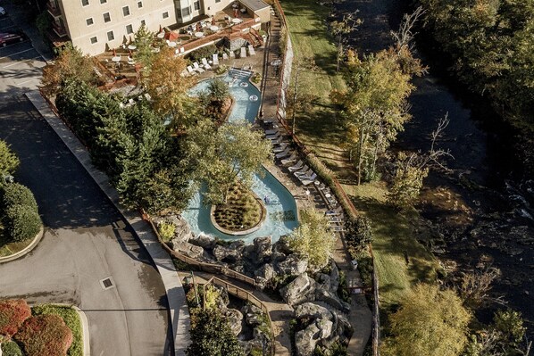 Indoor pool, a heated pool