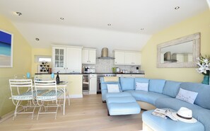 Smart TV, DVD player, books, music library