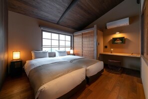 Tavanomainen talo, 2 makuuhuonetta, tupakointi kielletty, keittotila (Private Vacation, Hinaya Ni) | 1 makuuhuone, tallelokero huoneessa, yksilöllisesti sisustettu