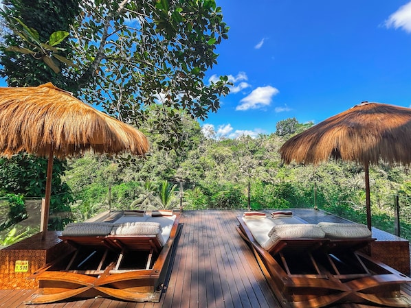 Property grounds - Villa Kalisha - Romantic Honeymoon or Family Getaway in Ubud (Tegallalang)