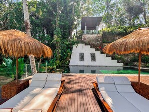 Outdoor pool - Villa Kalisha - Romantic Honeymoon or Family Getaway in Ubud (Tegallalang)
