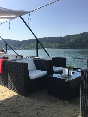 Property grounds - Sunny 2 room apartment with a fantastic view of Lake Millstatt (Millstatt)