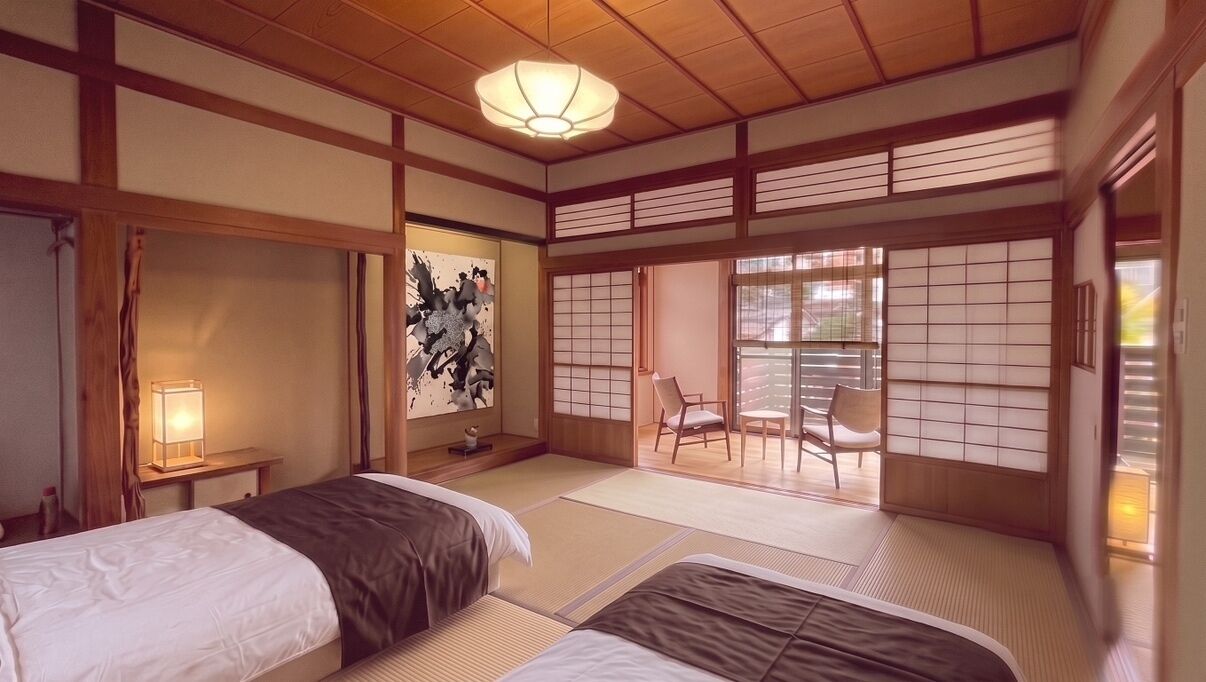 Fuyou | Laptop workspace, WiFi (free), individually decorated