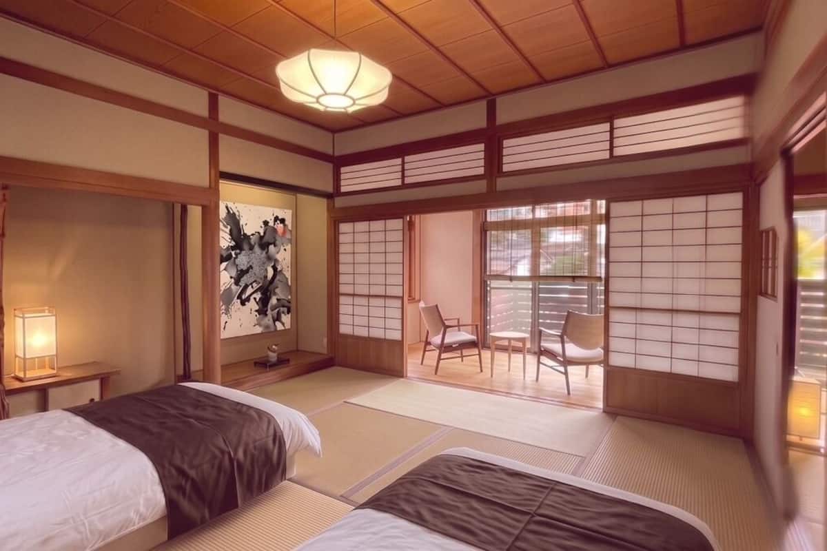 Habitación estándar (Fuyou) | Espacio para trabajar con un portátil y wifi gratis