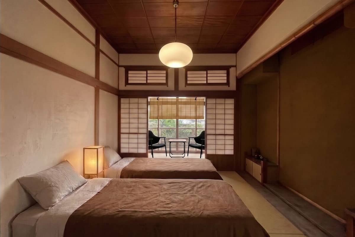 Habitación estándar (Kikyou) | Espacio para trabajar con un portátil y wifi gratis