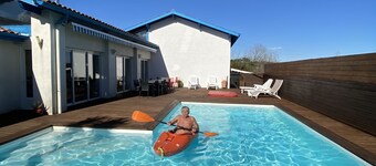 10% Promo July! Bidart near biarritz villa for 14 people 400m from the beach