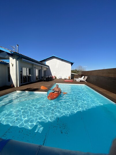 10% Promo July! Bidart near biarritz villa for 14 people 400m from the beach