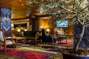 Sala de estar en el lobby