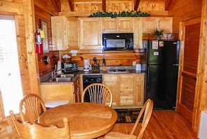 Fridge, microwave, dishwasher, coffee/tea maker