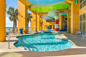 Una piscina climatizada