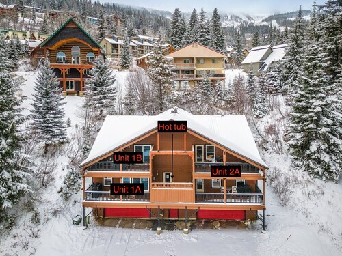 Snowberry 2, 8 lits 8 marches de bain à soulever. Sauna, bain à remous, garage et 30 couchages!