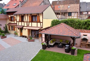 Fassade der Unterkunft