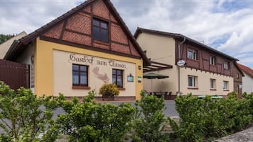 Fassade der Unterkunft