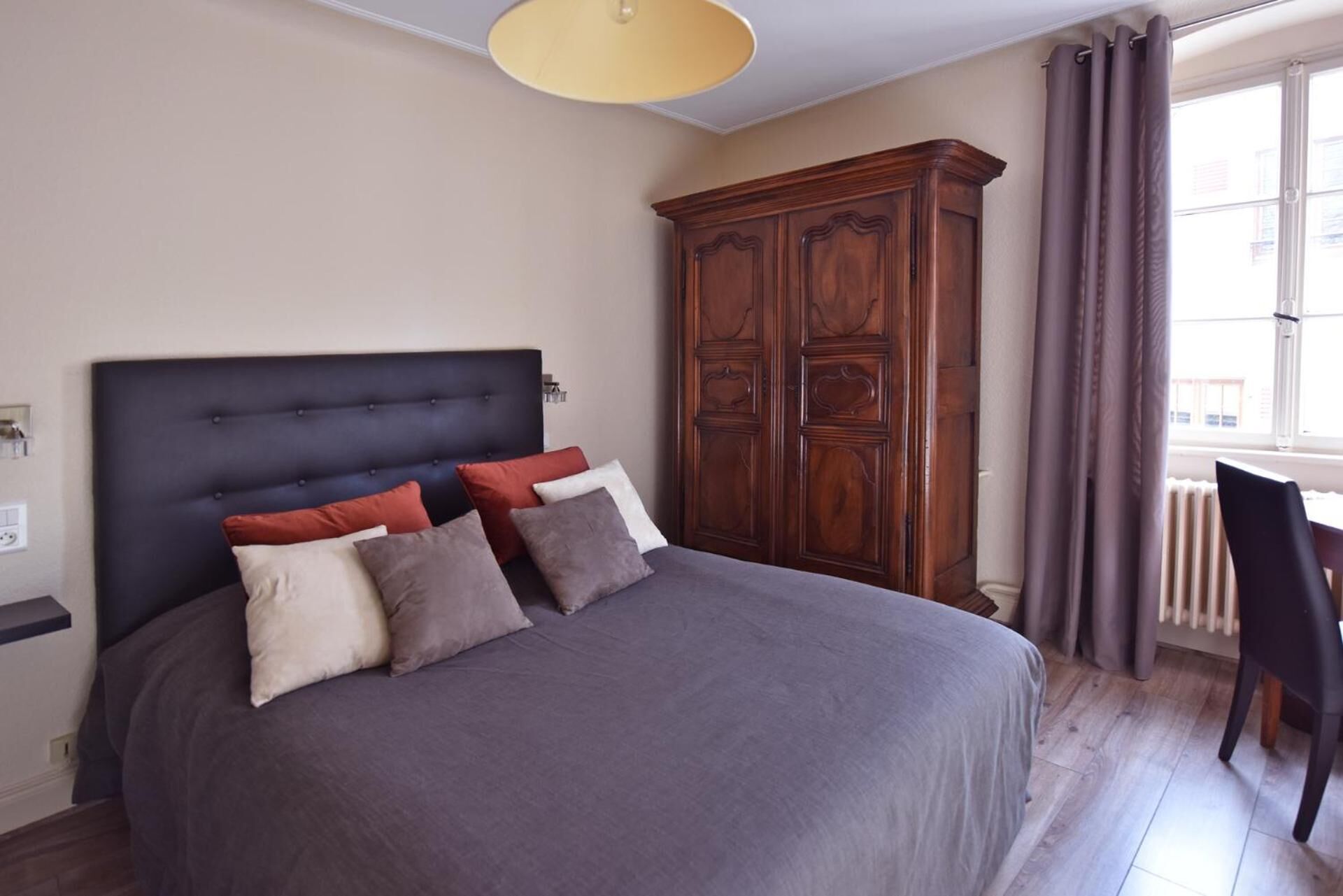 desk, iron/ironing board, free wifi, bed sheets