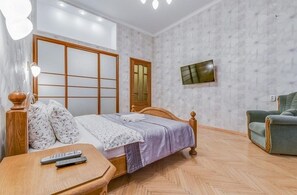 아파트 | 1 개의 침실, 책상, 방음 설비, 다리미/다리미판