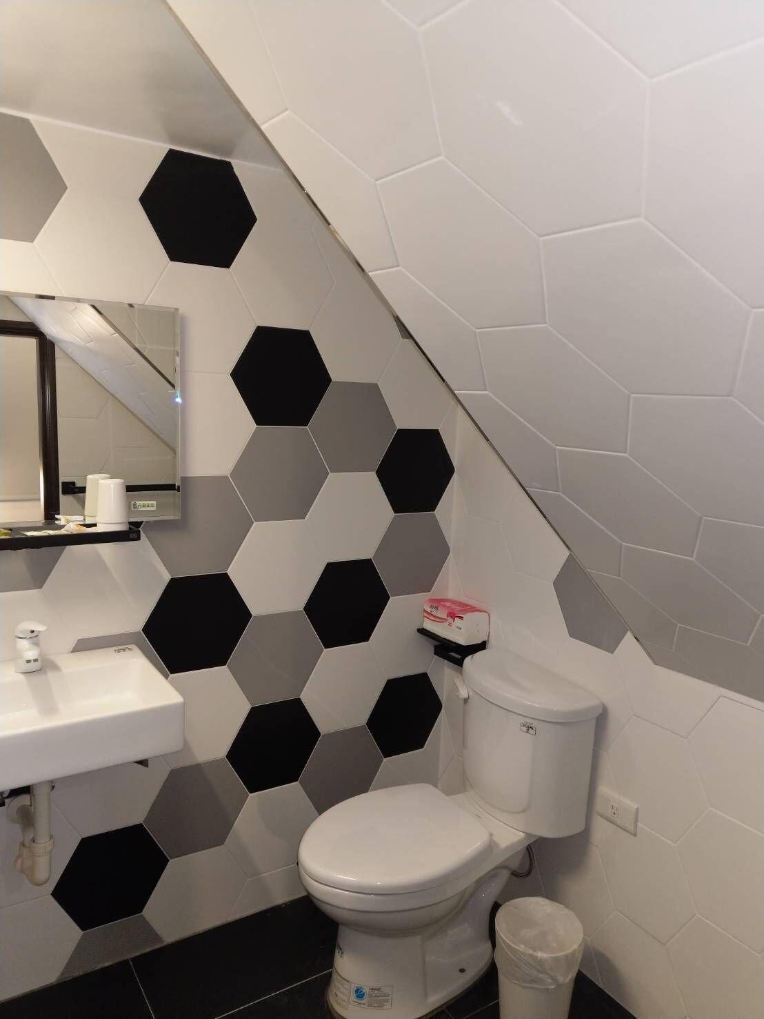 Chambre Standard | Salle de bain | Douche, sèche-cheveux, serviettes fournies, shampoing