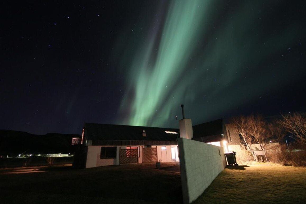 Front of property – evening/night