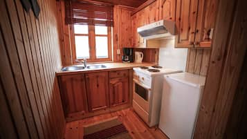 Fridge, oven, stovetop, highchair