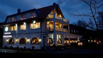 Fassade der Unterkunft