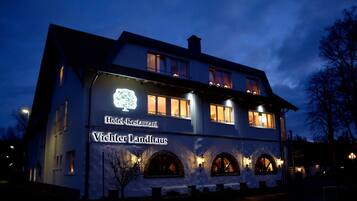 Façade de l’hébergement