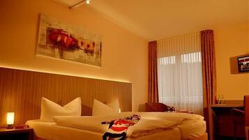 Coffres-forts dans les chambres, rideaux occultants