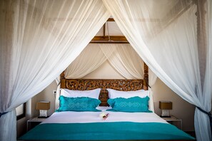 Phòng đôi, 1 giường cỡ king (Es Vedra) | Bộ đồ giường cao cấp, két bảo mật tại phòng, trang trí khác biệt 