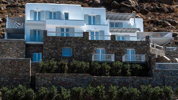 Mykonos Riviera 8 Bedroom Villa | Memory foam beds, minibar, in-room safe, laptop workspace