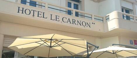 Fassade der Unterkunft