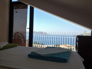 Panoramic Penthouse, 2 Bedrooms, Sea View | Premium bedding, individually decorated, individually furnished, desk - Smyrna Pansiyon (Kas)