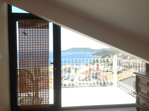 Penthouse có tầm nhìn toàn cảnh, 2 phòng ngủ, quang cảnh biển | Bộ đồ giường cao cấp, trang trí khác biệt 