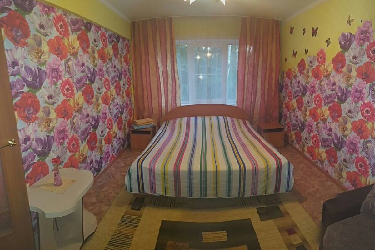 Departamento, 1 habitación (Mukhacheva, 123) | Escritorio, tabla de planchar con plancha, camas extra y wifi gratis