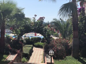 Vue depuis l’hébergement