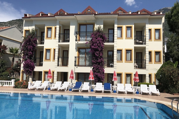 Blick von der Unterkunft