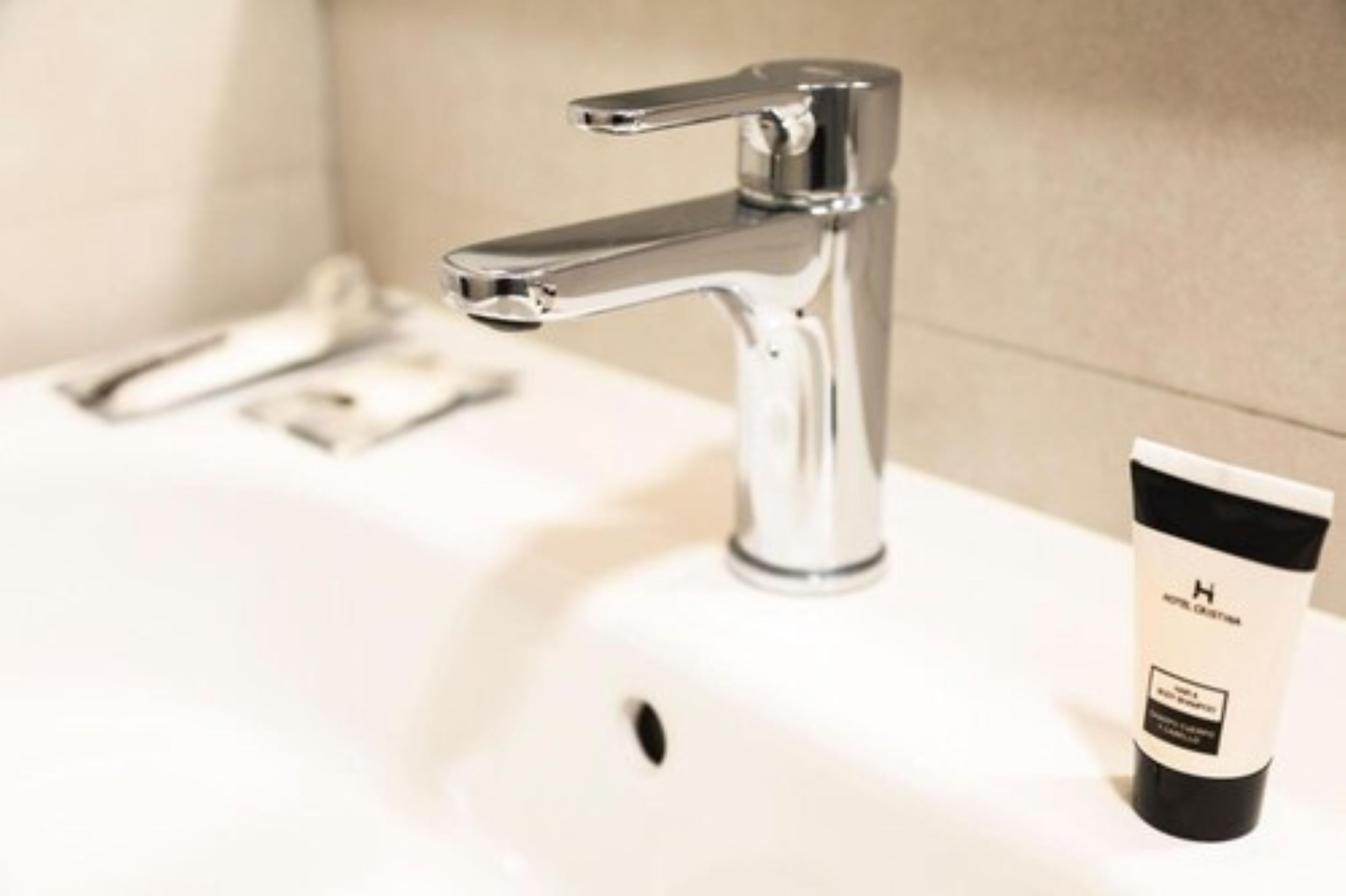 free toiletries, hair dryer, towels, soap