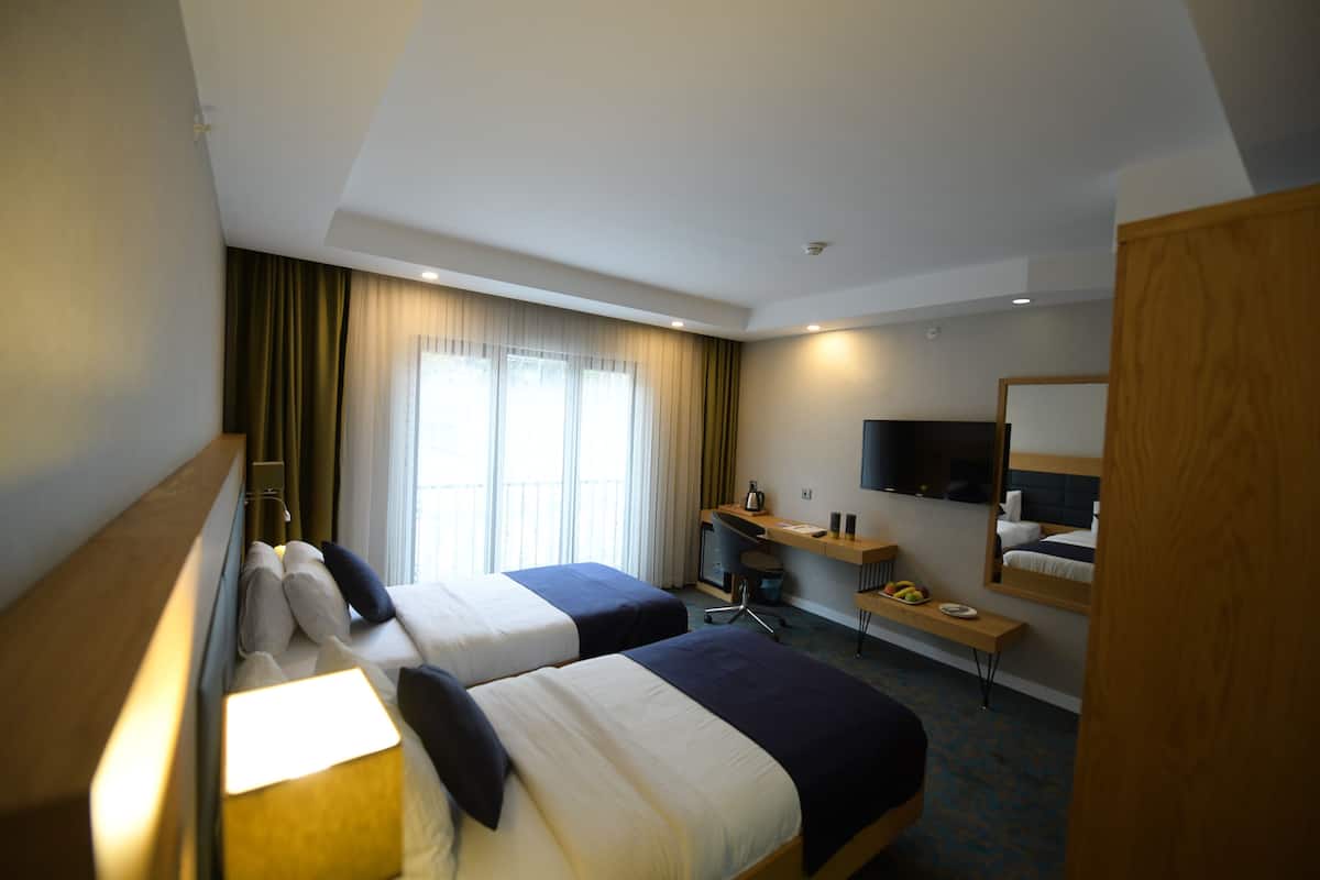 Deluxe Twin Room, Mountain View | 2 bedrooms, Egyptian cotton sheets, premium bedding, down comforters