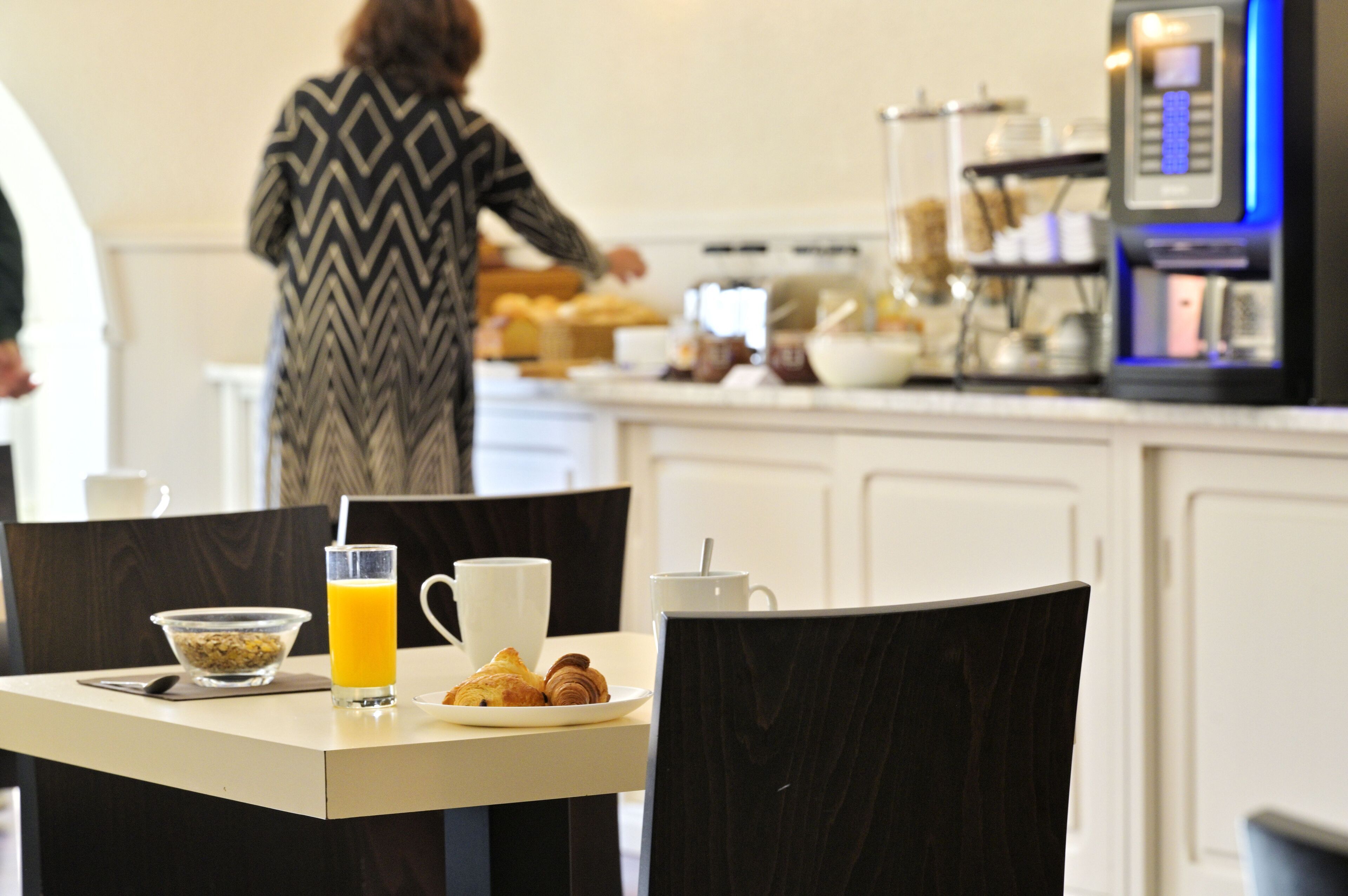 daily buffet breakfast (eur 14 per person)