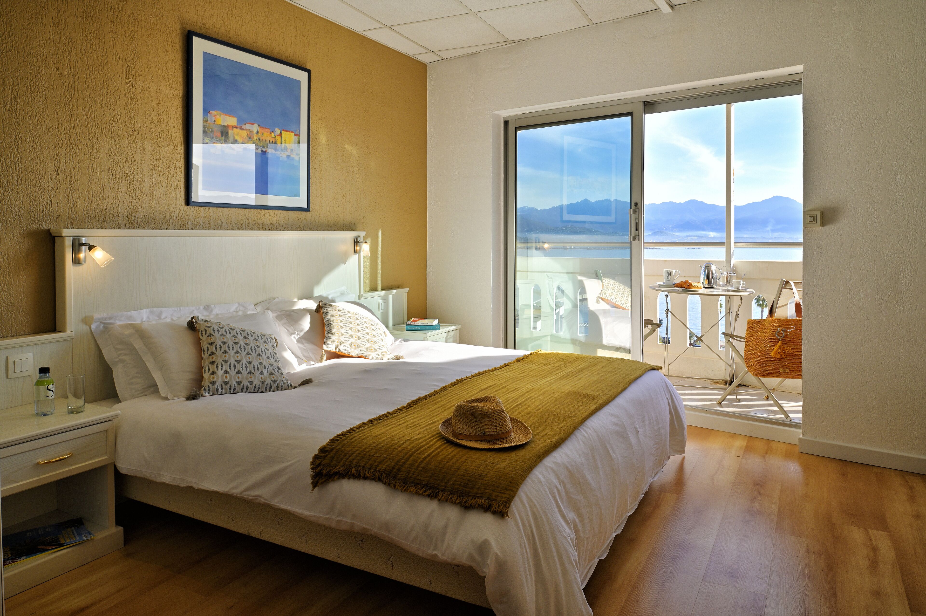 exclusive double room, terrace, sea view | premium bedding, select comfort beds, in-room safe