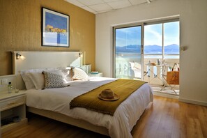Exclusive Double Room, Terrace, Sea View | Premium bedding, Select Comfort beds, in-room safe - Hotel du Golfe (Ajaccio)