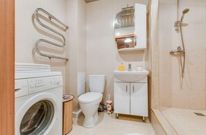 아파트 | 욕실 | 샤워기/욕조 결합, 헤어드라이어, 타월