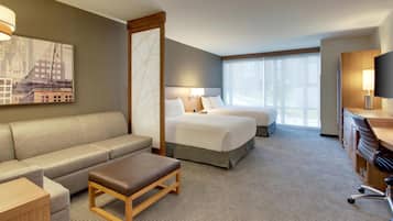 1 bedroom, hypo-allergenic bedding, down comforters