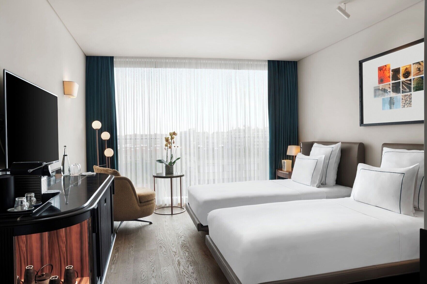 Premium bedding, minibar, in-room safe, blackout drapes
